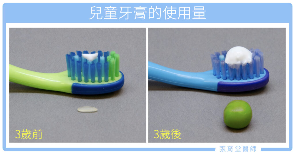 牙膏的用量